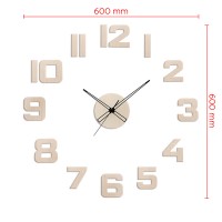 Nalepovacie nástenné hodiny PRIM 4258.53